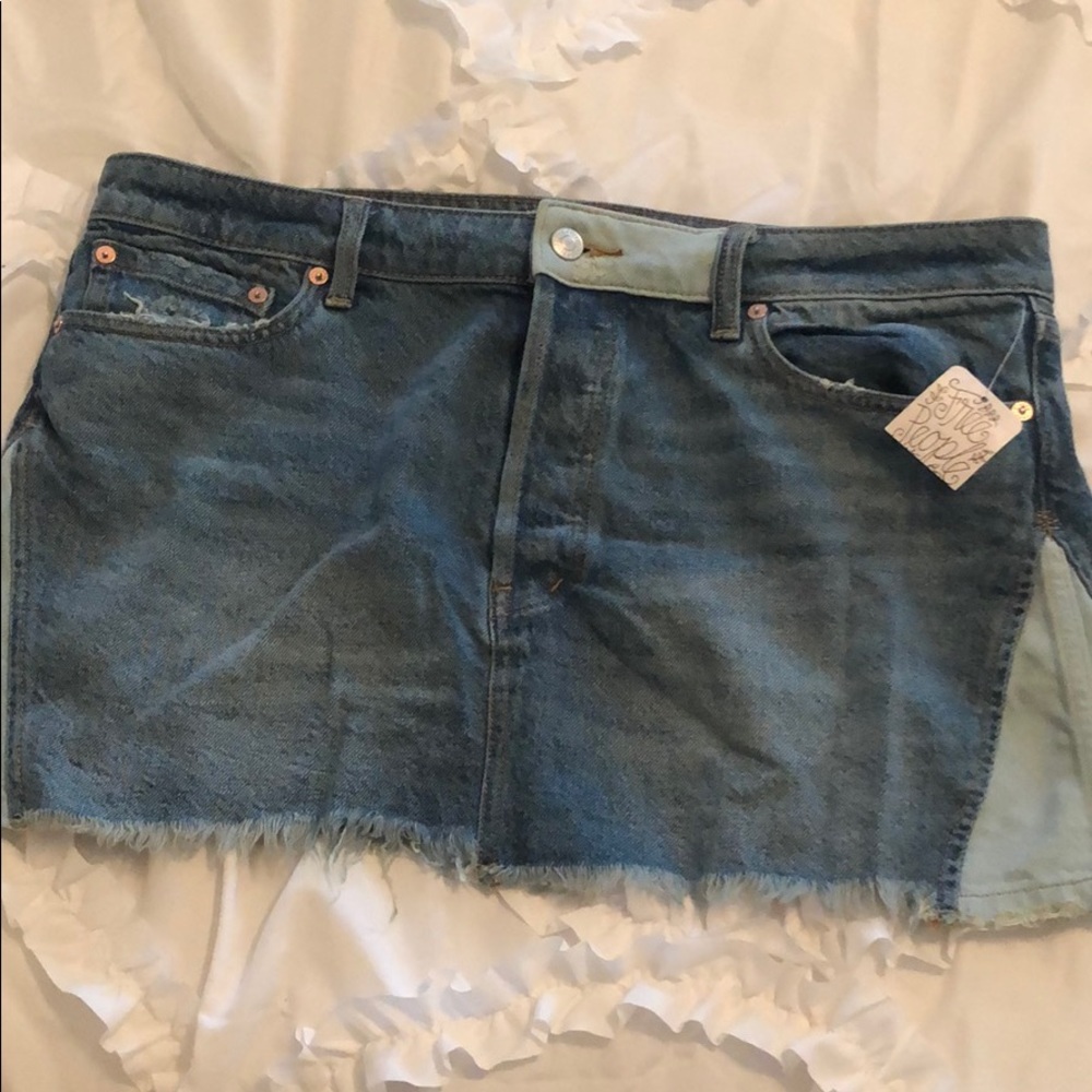 Free People mini skirt